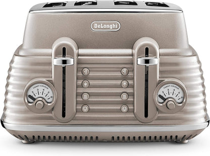 Delonghi - Scolpito 4 Slice Toaster