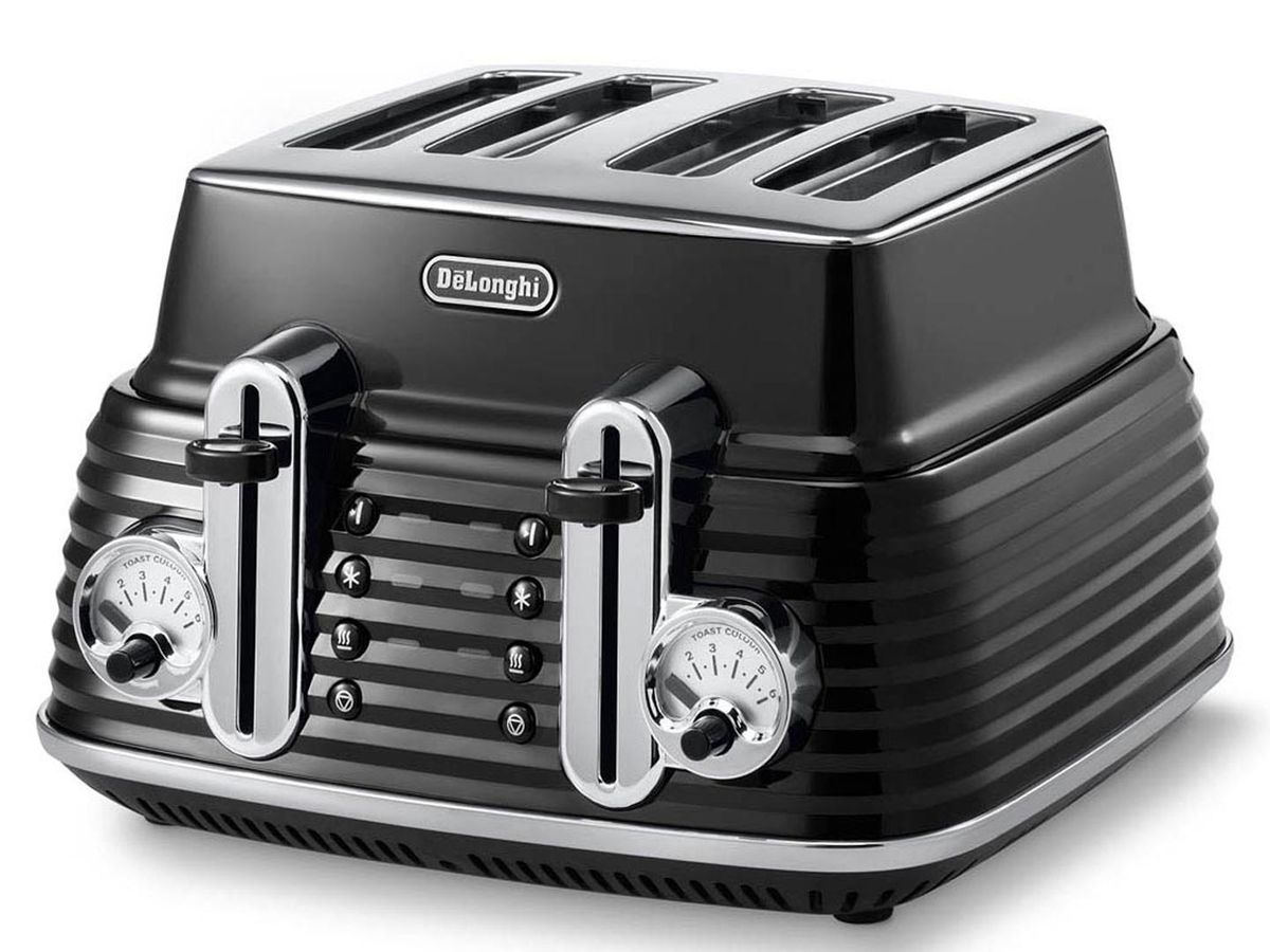 Delonghi - Scolpito 4 Slice Toaster