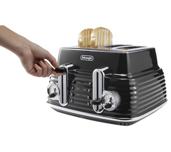 Delonghi - Scolpito 4 Slice Toaster