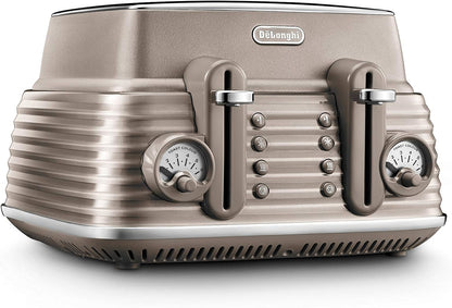 Delonghi - Scolpito 4 Slice Toaster